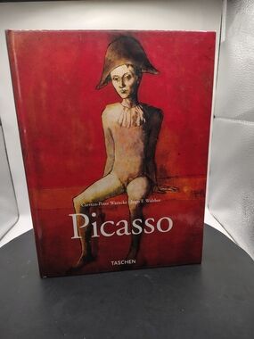 Picasso Art Book - Red HardCover (Taschen)